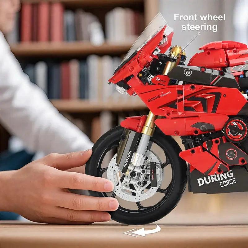  Motorcycle Model Kit Building Blocks Set STEM Education -  ToylandEU™