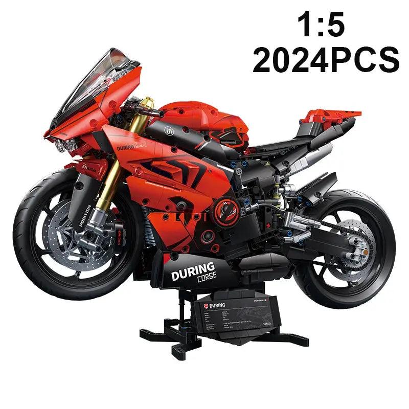 Motorcycle Model Kit Building Blocks Set STEM Education -  ToylandEU™