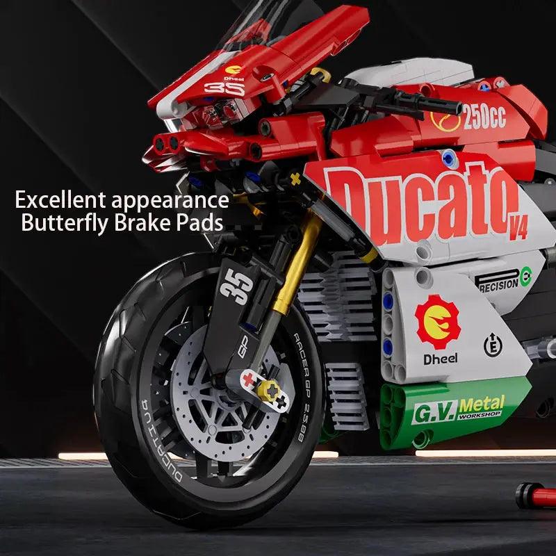  Motorcycle Building Blocks STEM Kit for Educational Fun -  ToylandEU™