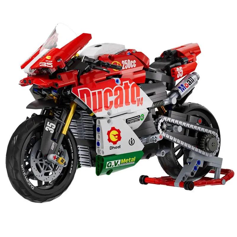  Motorcycle Building Blocks STEM Kit for Educational Fun -  ToylandEU™