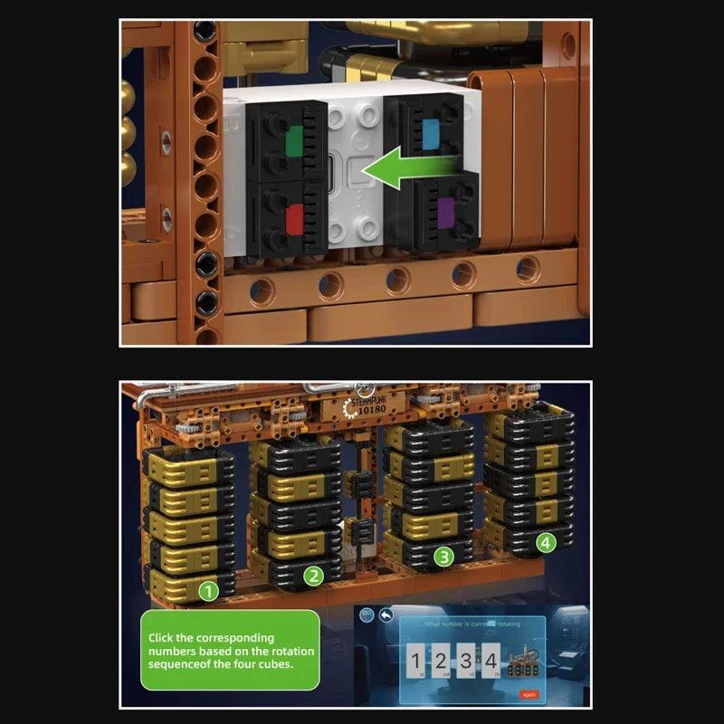 Building Block Set | Motorized Clock Kit | Toylandeu