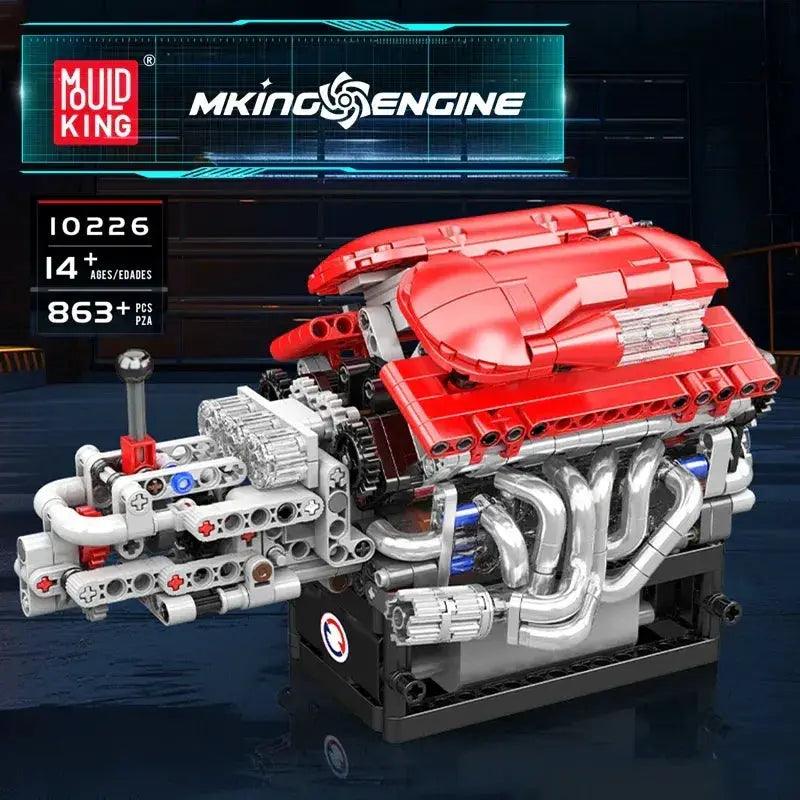  Motorized V12 Engine Building Block Set For Kids Gift -  ToylandEU™