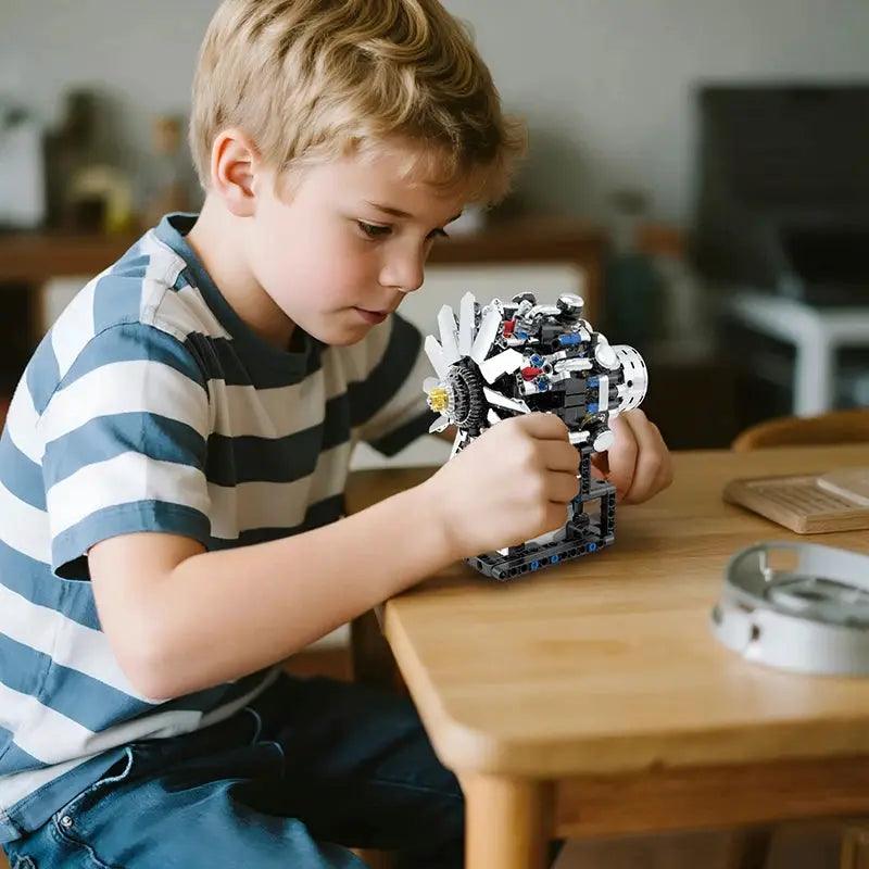  Motorized V8 Engine Building Block Set For Lego Fans -  ToylandEU™