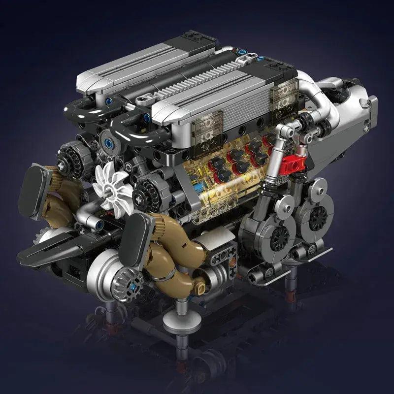  Mould King 10131 W16 Engine Lego Compatible Blocks Set -  ToylandEU™