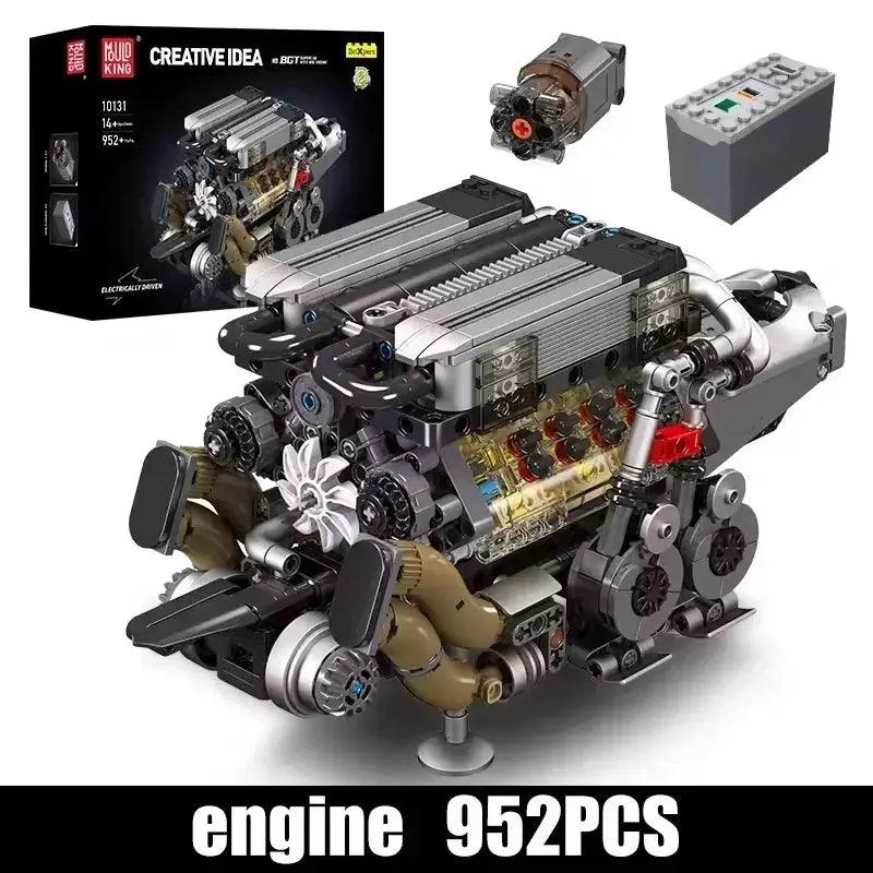  Mould King 10131 W16 Engine Lego Compatible Blocks Set -  ToylandEU™
