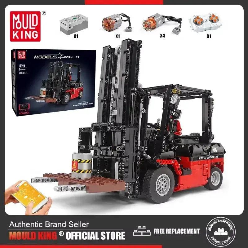  Mould King RC Forklift Building Blocks Educational Toy -  ToylandEU™