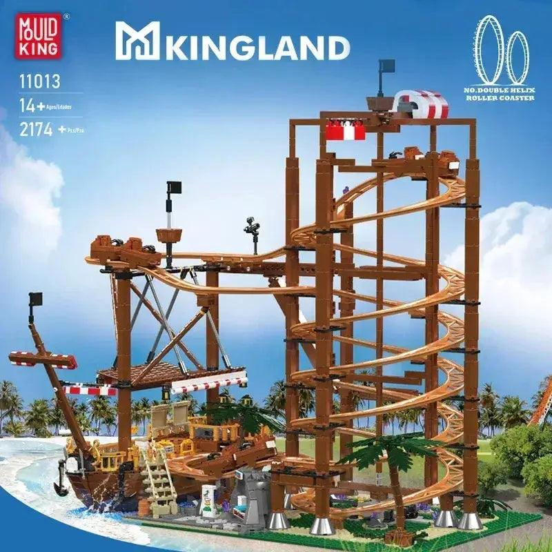  Mould King Roller Coaster Building Block Set Motorized -  ToylandEU™