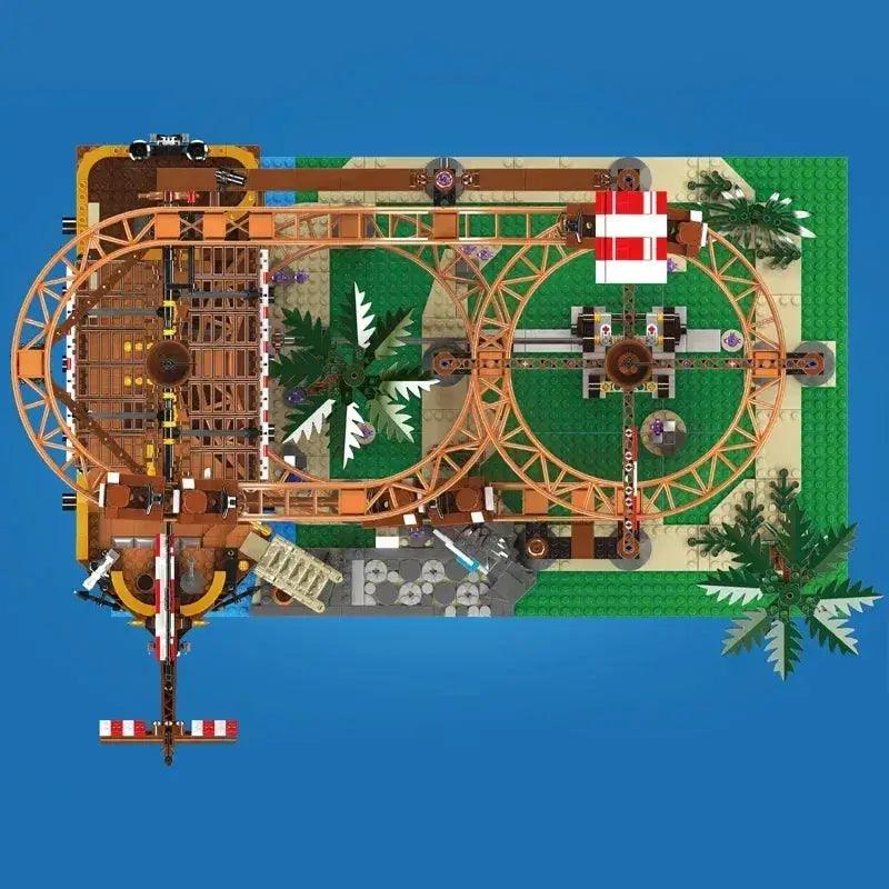  Mould King Roller Coaster Building Block Set Motorized -  ToylandEU™