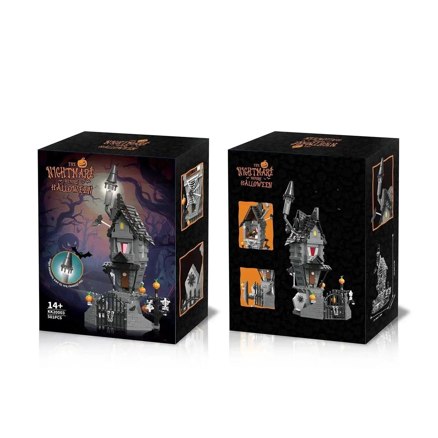  Nightmare Halloween Light Up Castle Building Block Set -  ToylandEU™