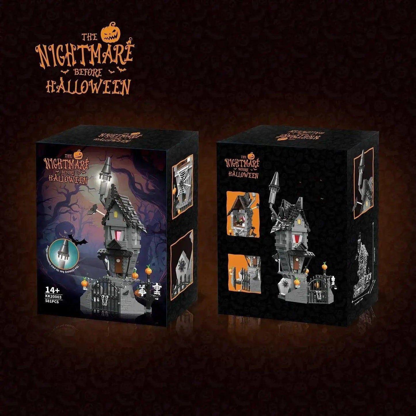  Nightmare Halloween Light Up Castle Building Block Set -  ToylandEU™