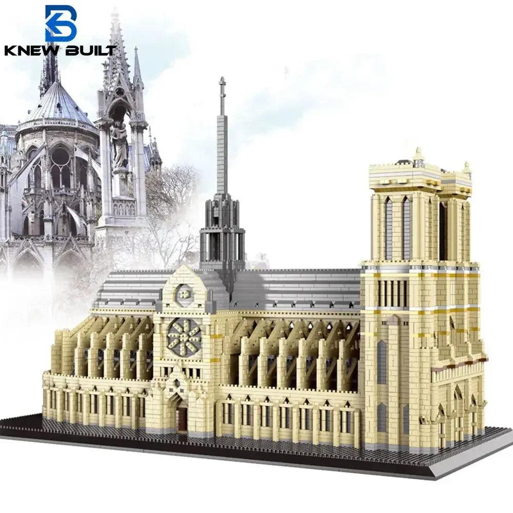  Building Block Set |NotreDame 3D Cathedral| Toylandeu™ 