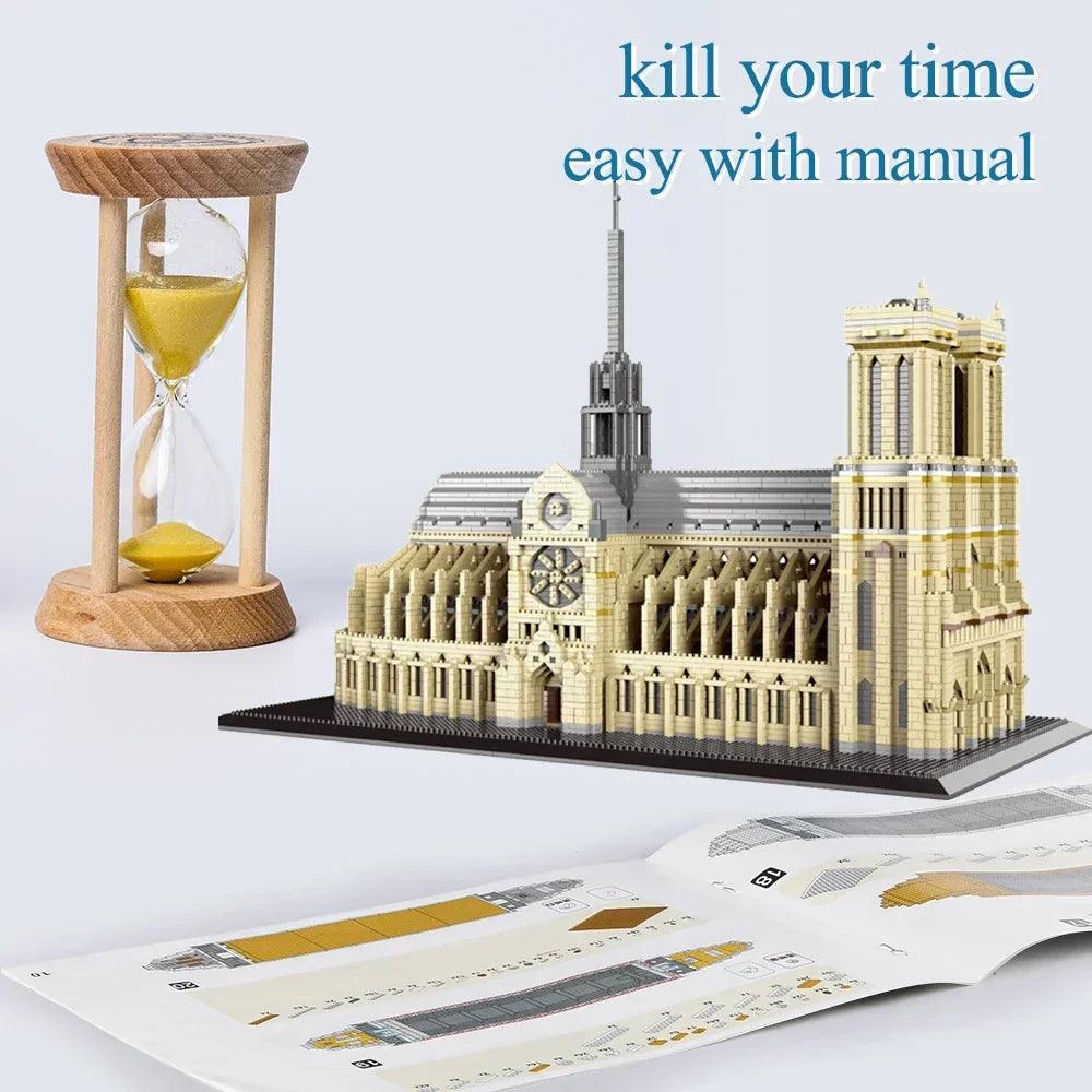  Building Block Set |NotreDame 3D Cathedral| Toylandeu™ 