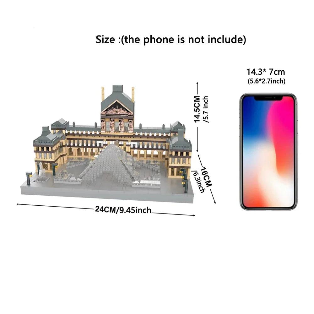  Building Block Set |NotreDame 3D Cathedral| Toylandeu™ 