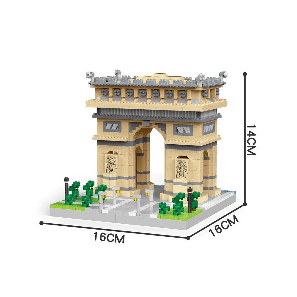  Building Block Set |NotreDame 3D Cathedral| Toylandeu™ 