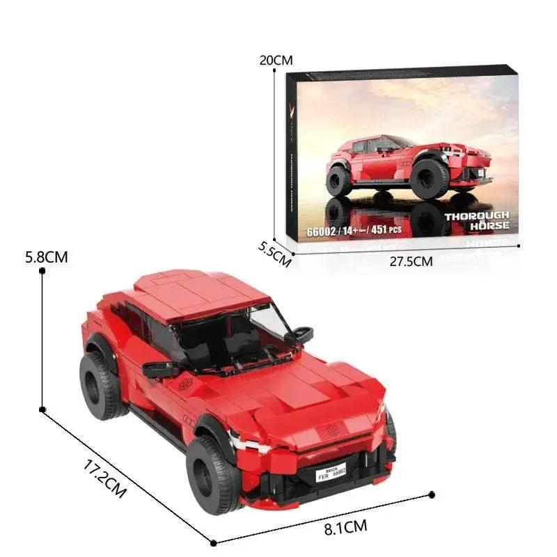  MOC 451PCS Off Road Vehicle Building Blocks City SUV Car Model MOC Bricks Holiday Gifts -  ToylandEU™