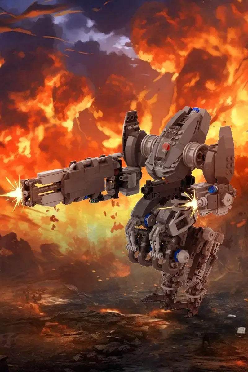  MOC MOC Phobos Robot Model Building Blocks Demon Warrior Mecha Building Bricks MOC -  ToylandEU™