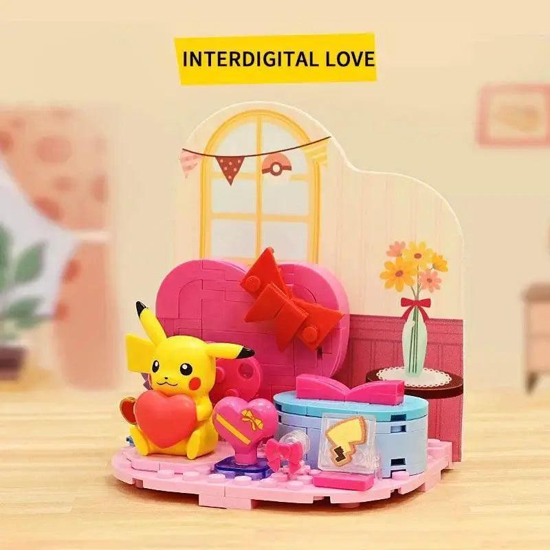  MOC Building Blocks Pikachu Psyduck Seaside Party Scene -  ToylandEU™