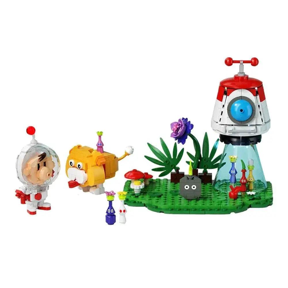  MOC Pikmin Video Game Building Block Cute Cartoon Building Bricks MOC Gift -  ToylandEU™