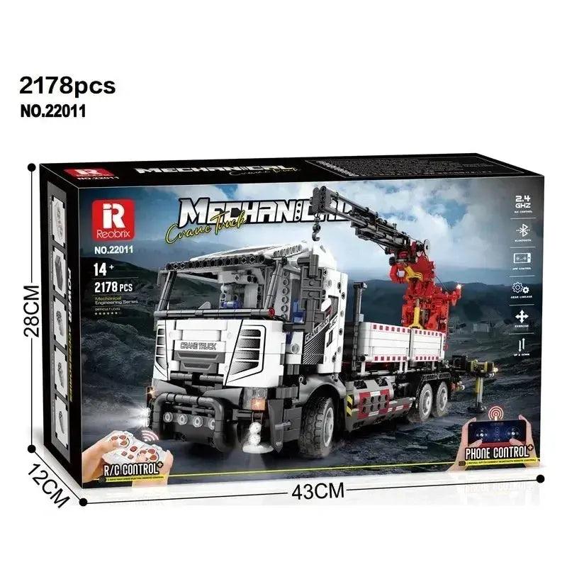  RC Crane Truck Building Blocks Set With Remote Control -  ToylandEU™