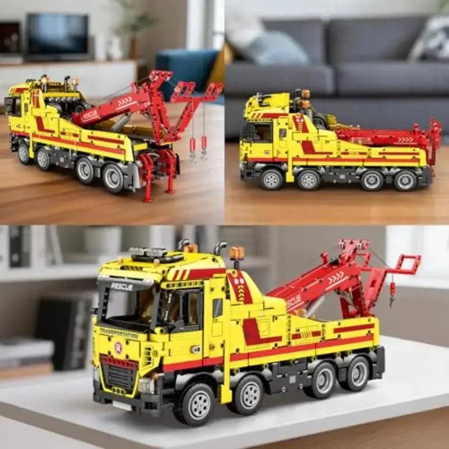  RC Crane Truck Building Blocks Set With Remote Control -  ToylandEU™