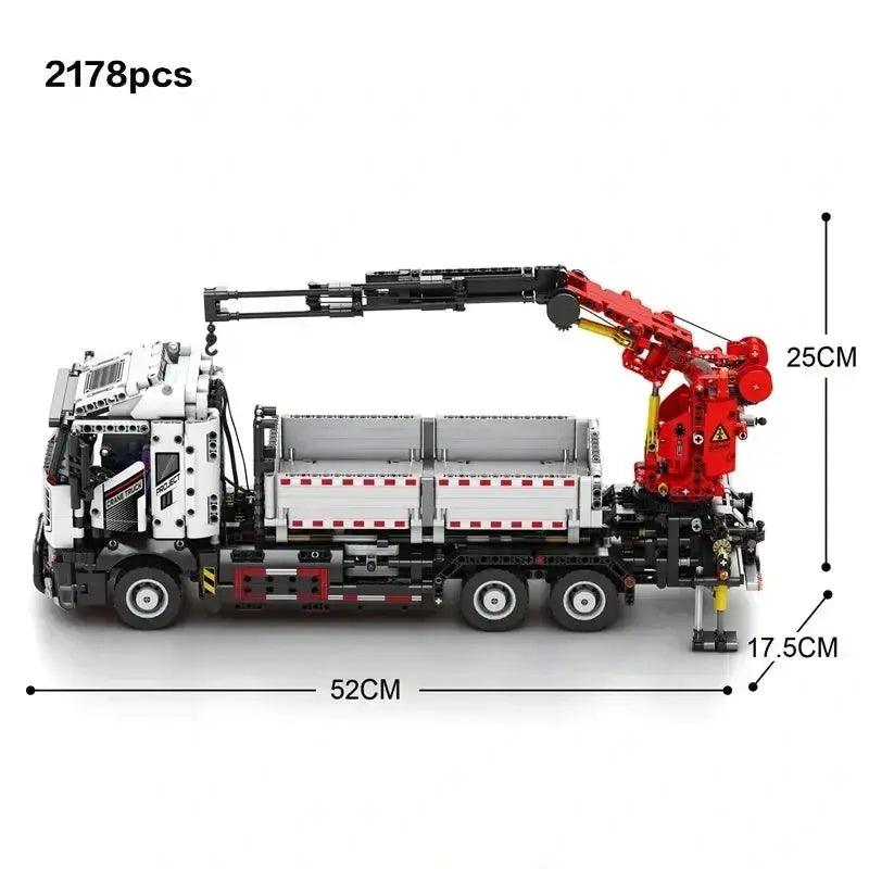  RC Crane Truck Building Blocks Set With Remote Control -  ToylandEU™