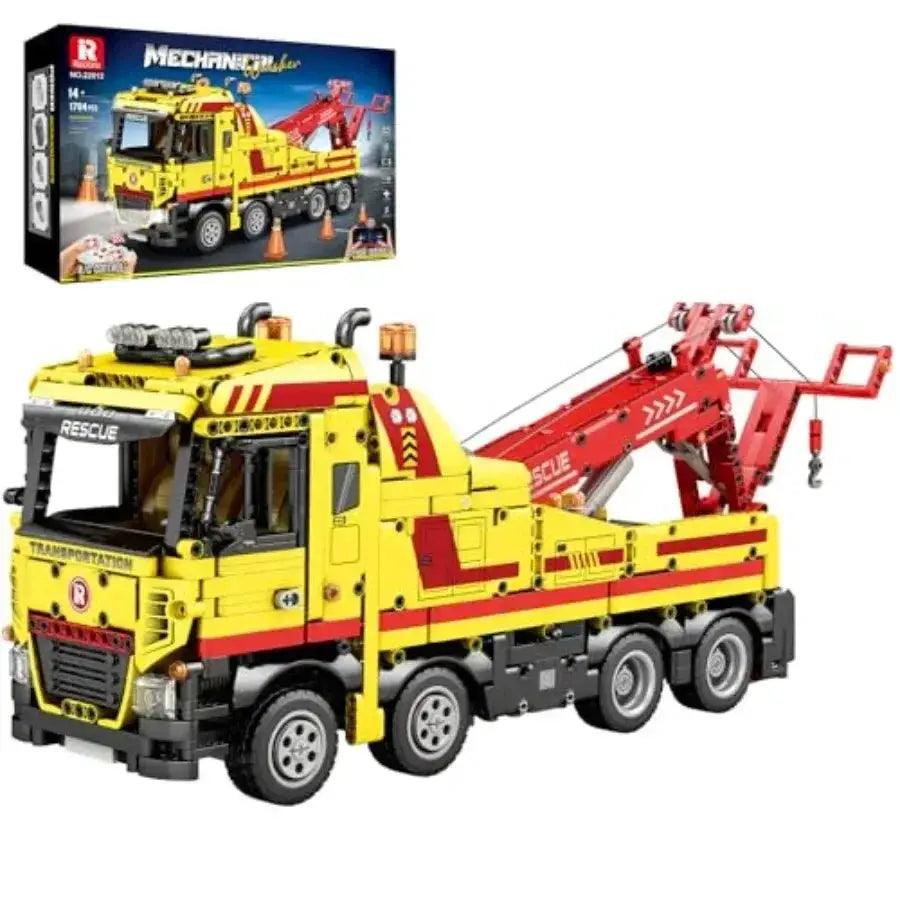  RC Crane Truck Building Blocks Set With Remote Control -  ToylandEU™