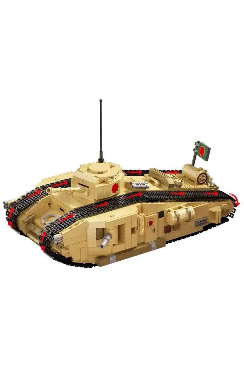  MOC MOC Raiders of the Lost Ark Game Tank Car Model Building Blocks Building Bricks MOC -  ToylandEU™