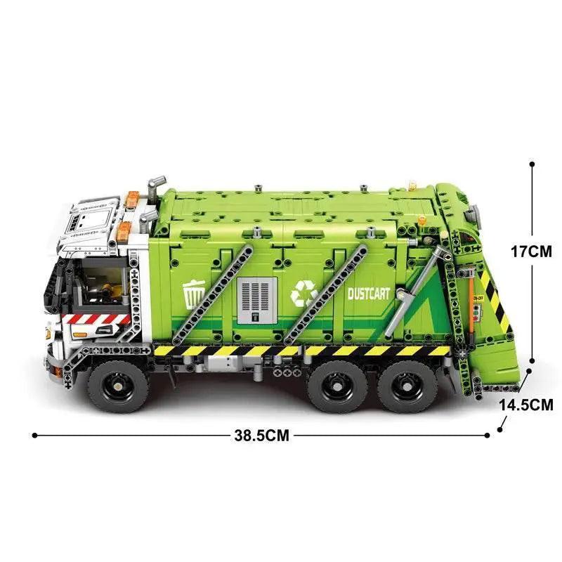  MOC Remote Control Compressed Garbage Truck Building Blocks Kids Toys -  ToylandEU™