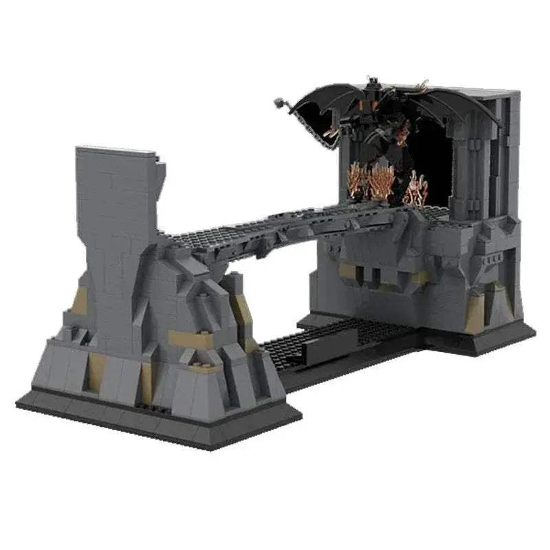  MOC Rings Movie Series Khazad-Dum Bridge Building Block Set Building Bricks MOC -  ToylandEU™