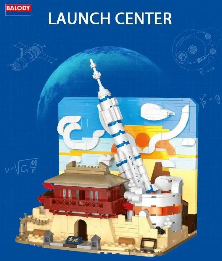  MOC Rocket Launch Center Building Blocks Space Shuttle Assembly Bricks Boys Toys Model Desktop Decoration Christmas Gifts -  ToylandEU™