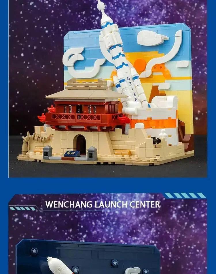  MOC Rocket Launch Center Building Blocks Space Shuttle Assembly Bricks Boys Toys Model Desktop Decoration Christmas Gifts -  ToylandEU™