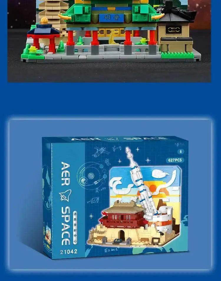  MOC Rocket Launch Center Building Blocks Space Shuttle Assembly Bricks Boys Toys Model Desktop Decoration Christmas Gifts -  ToylandEU™