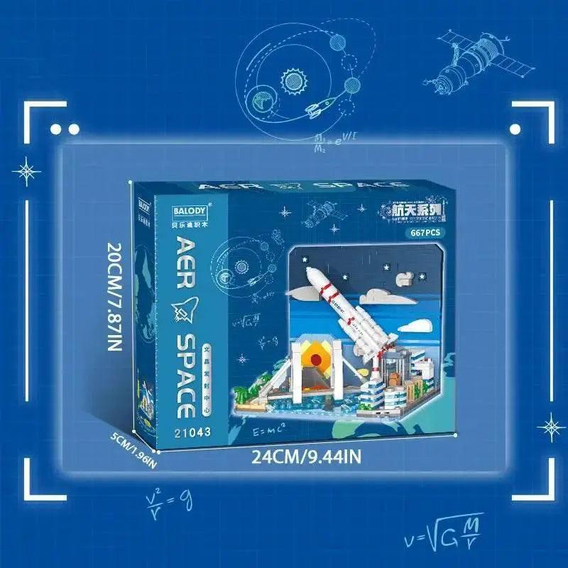  MOC Rocket Launch Center Building Blocks Space Shuttle Assembly Bricks Boys Toys Model Desktop Decoration Christmas Gifts -  ToylandEU™