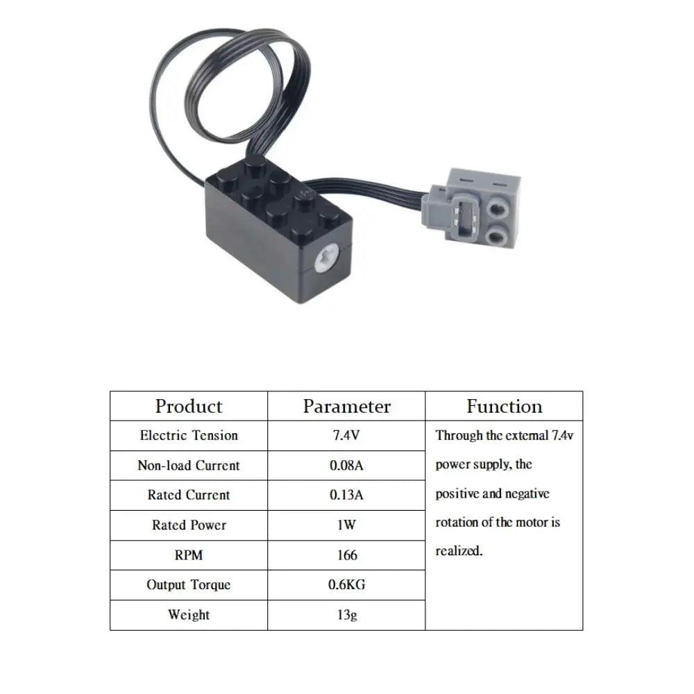  S Drive Motor For LEGO Power Functions Slow Speed Torque -  ToylandEU™