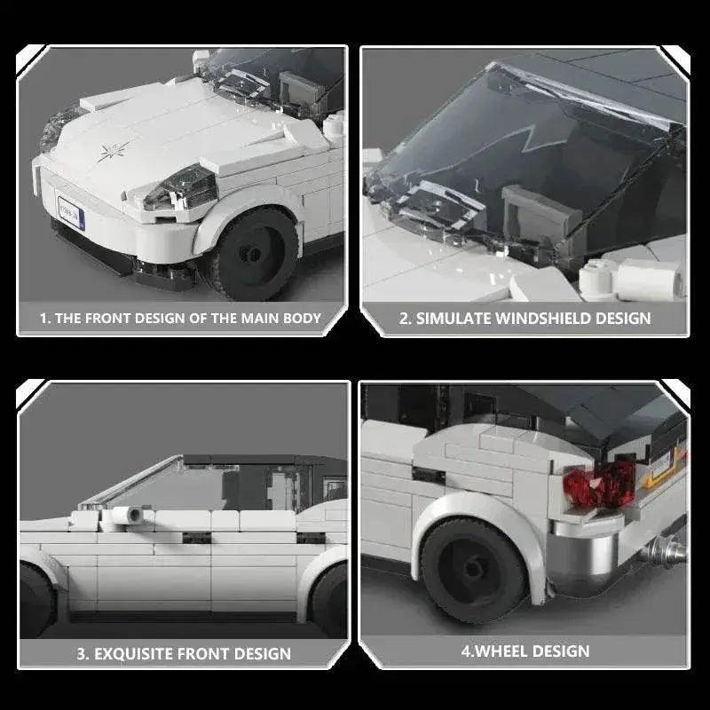  MOC 329PCS SUV Vehicle Building Blocks Classic City Electric Car Model Bricks Children’s Educational Assembly Toys -  ToylandEU™