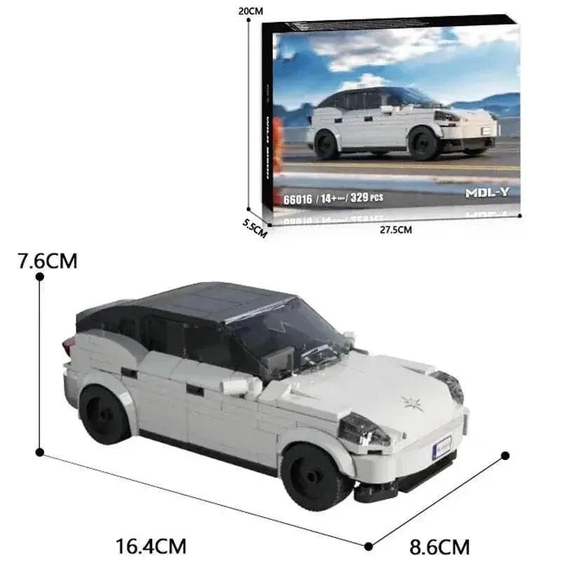  MOC 329PCS SUV Vehicle Building Blocks Classic City Electric Car Model Bricks Children’s Educational Assembly Toys -  ToylandEU™