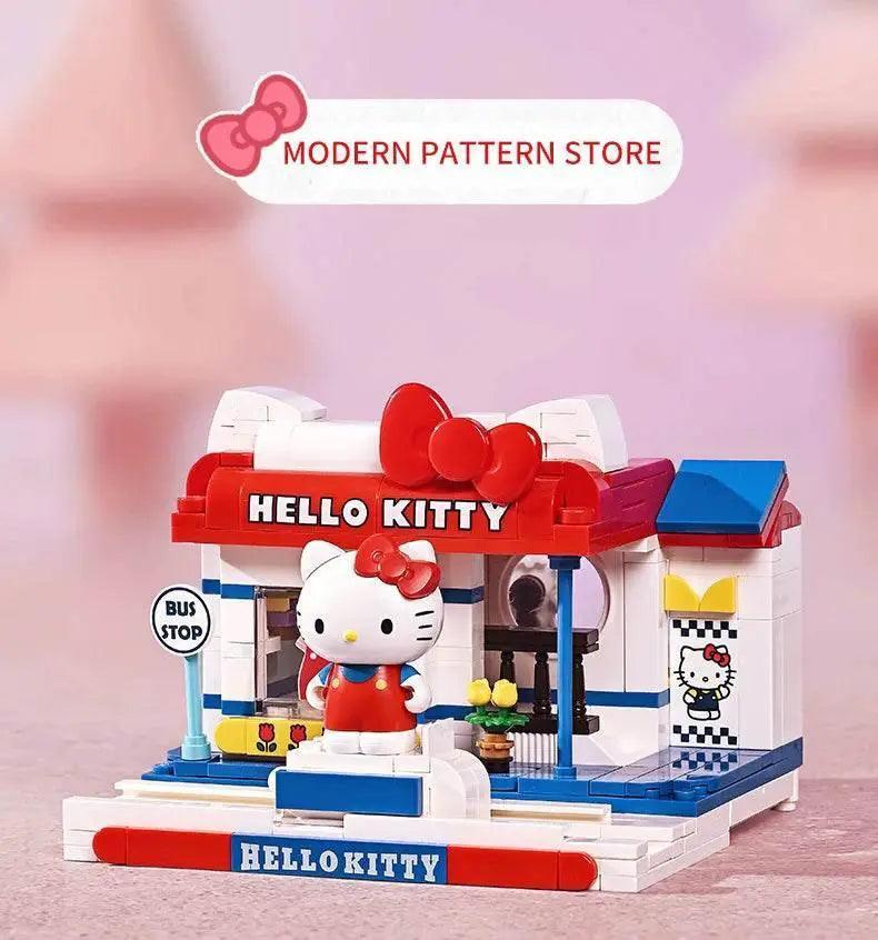  MOC Sanrio Assembled Toy Building Blocks Hello Kitty Kuromi Cinnamoroll My Melody Model Bricks -  ToylandEU™