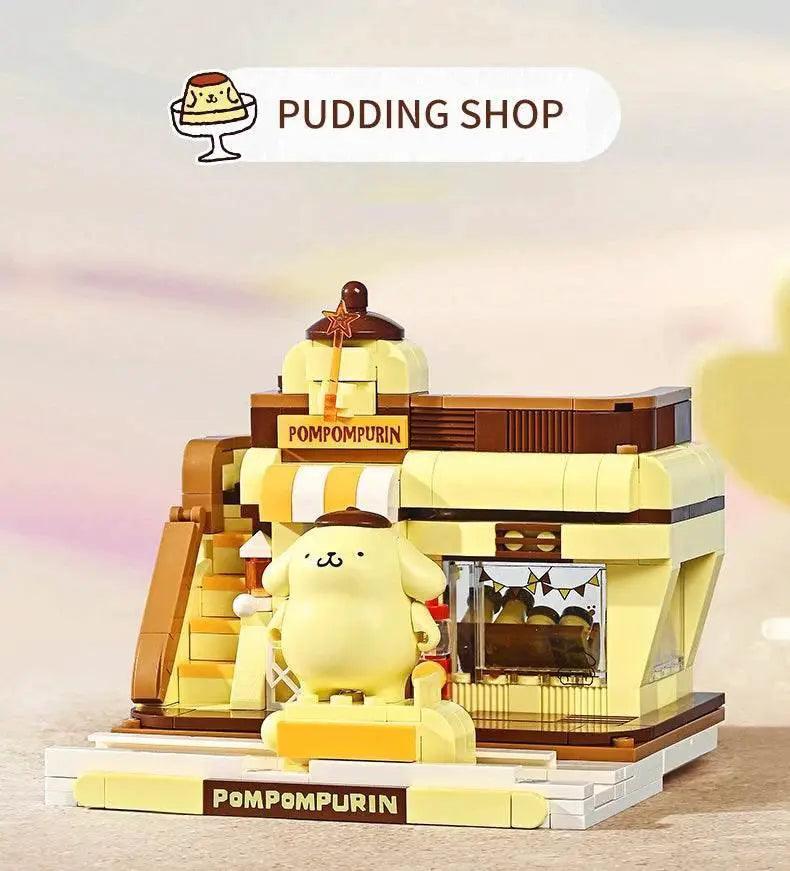  MOC Sanrio Assembled Toy Building Blocks Hello Kitty Kuromi Cinnamoroll My Melody Model Bricks -  ToylandEU™