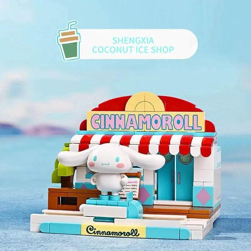  MOC Sanrio Assembled Toy Building Blocks Hello Kitty Kuromi Cinnamoroll My Melody Model Bricks -  ToylandEU™