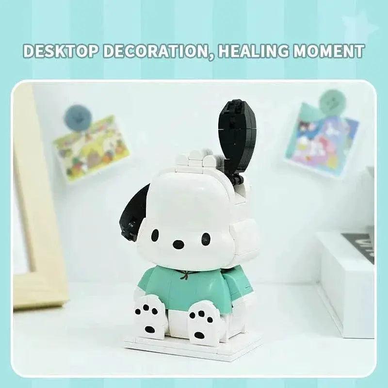  Sanrio Pochacco Building Block Pet Dog Assemble Toys Gifts -  ToylandEU™