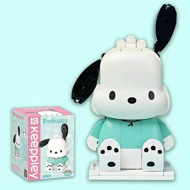  Sanrio Pochacco Building Block Pet Dog Assemble Toys Gifts -  ToylandEU™