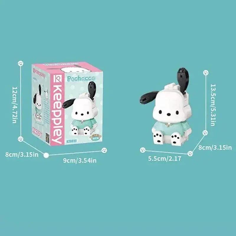  Sanrio Pochacco Building Block Pet Dog Assemble Toys Gifts -  ToylandEU™