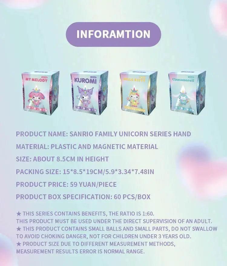  MOC Sanrio Series Building Blocks Cute Unicorn Kuromi My Melody -  ToylandEU™
