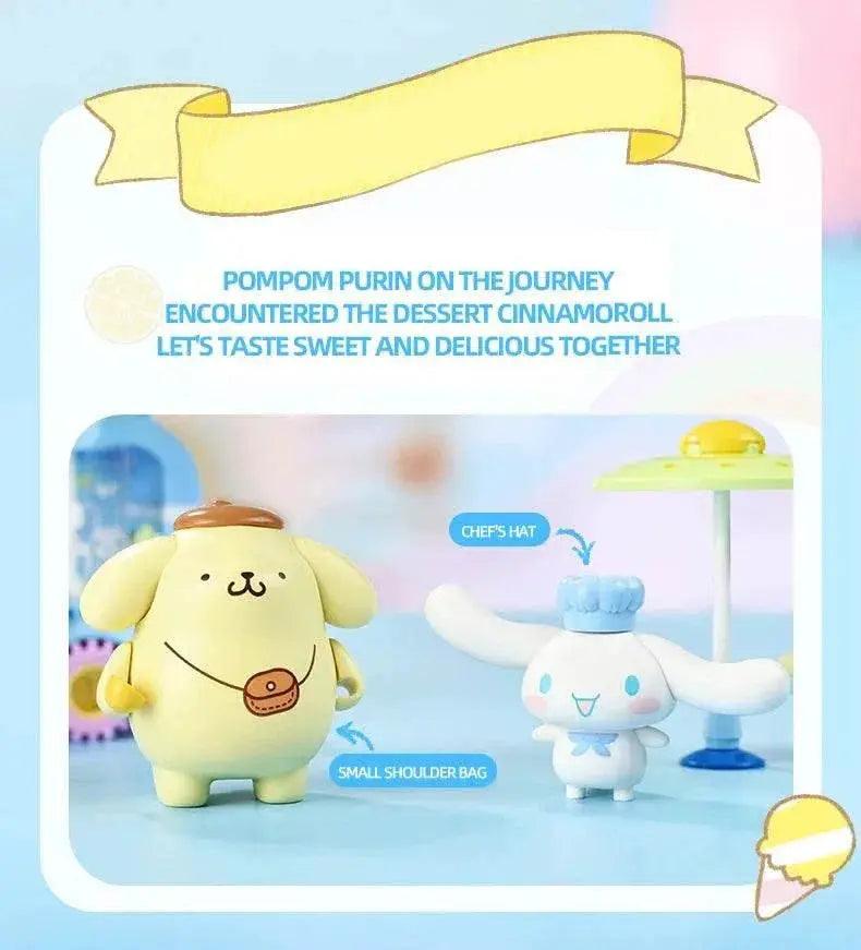  MOC Sanrio Series Building Blocks Hello Kitty Pochacco Burger Car -  ToylandEU™