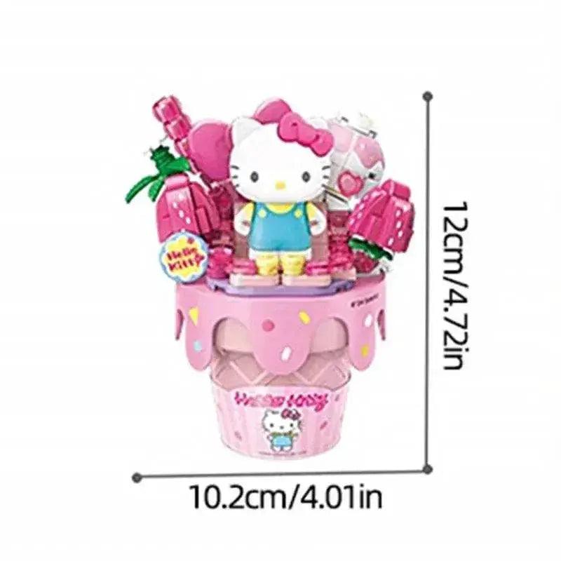  MOC Sanrio Series Ice Cream Cone Building Blocks Kids Toys Gift -  ToylandEU™