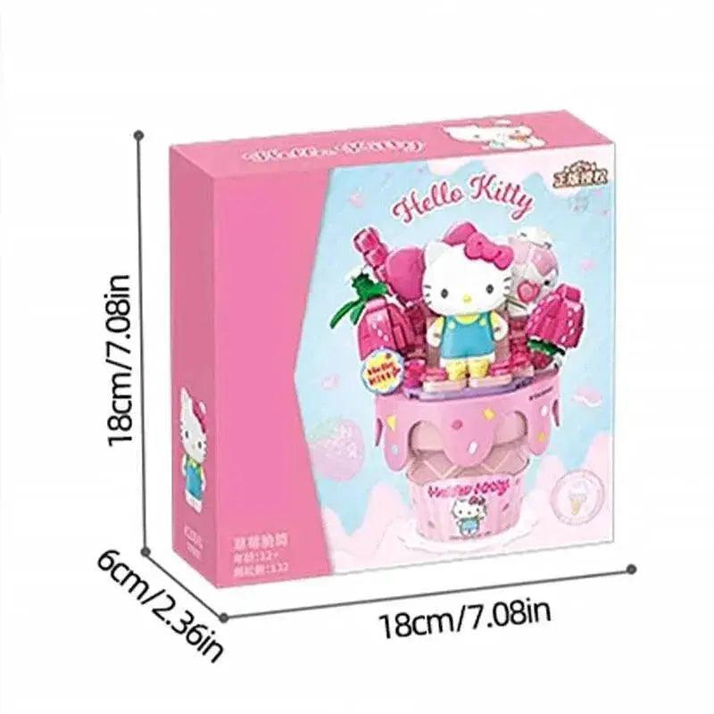  MOC Sanrio Series Ice Cream Cone Building Blocks Kids Toys Gift -  ToylandEU™