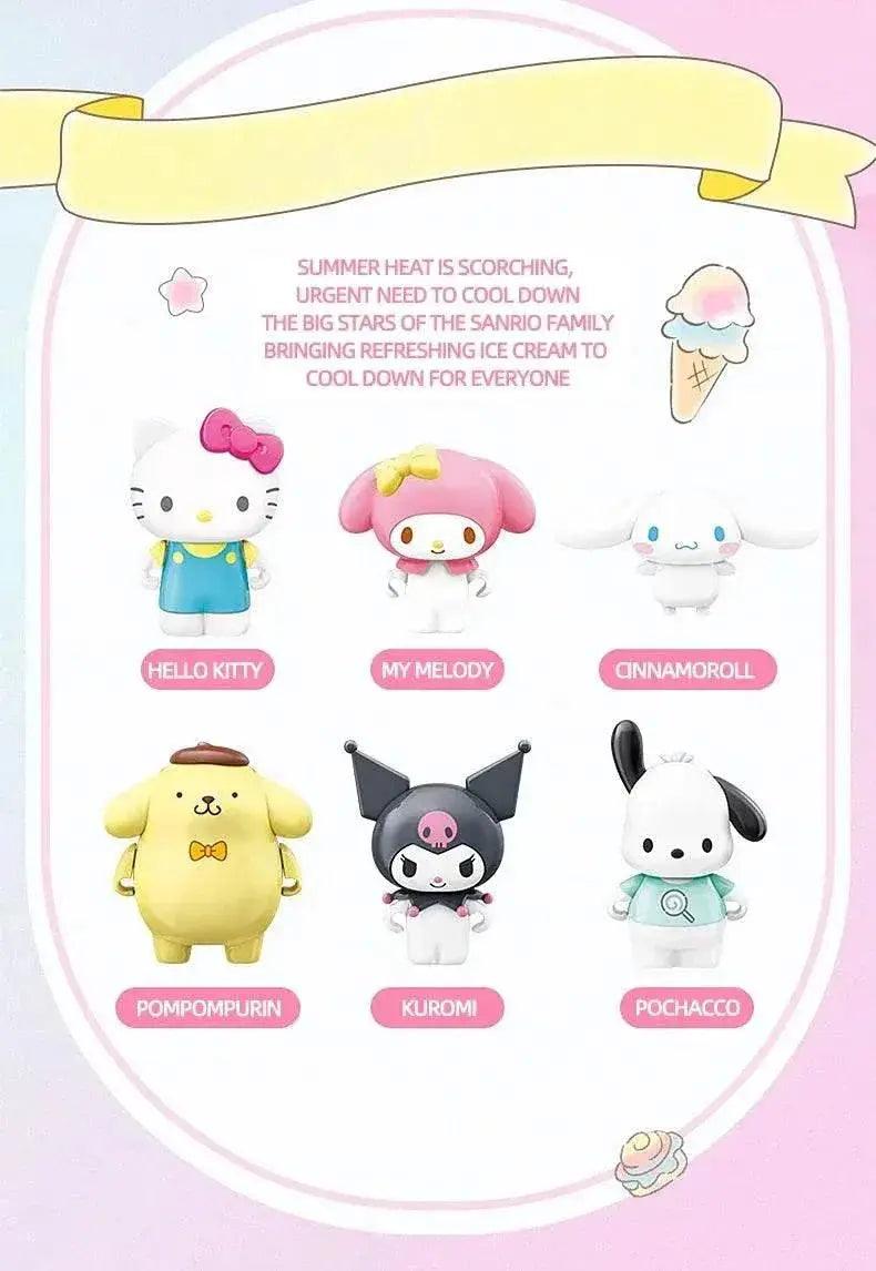  MOC Sanrio Series Ice Cream Cone Building Blocks Kids Toys Gift -  ToylandEU™