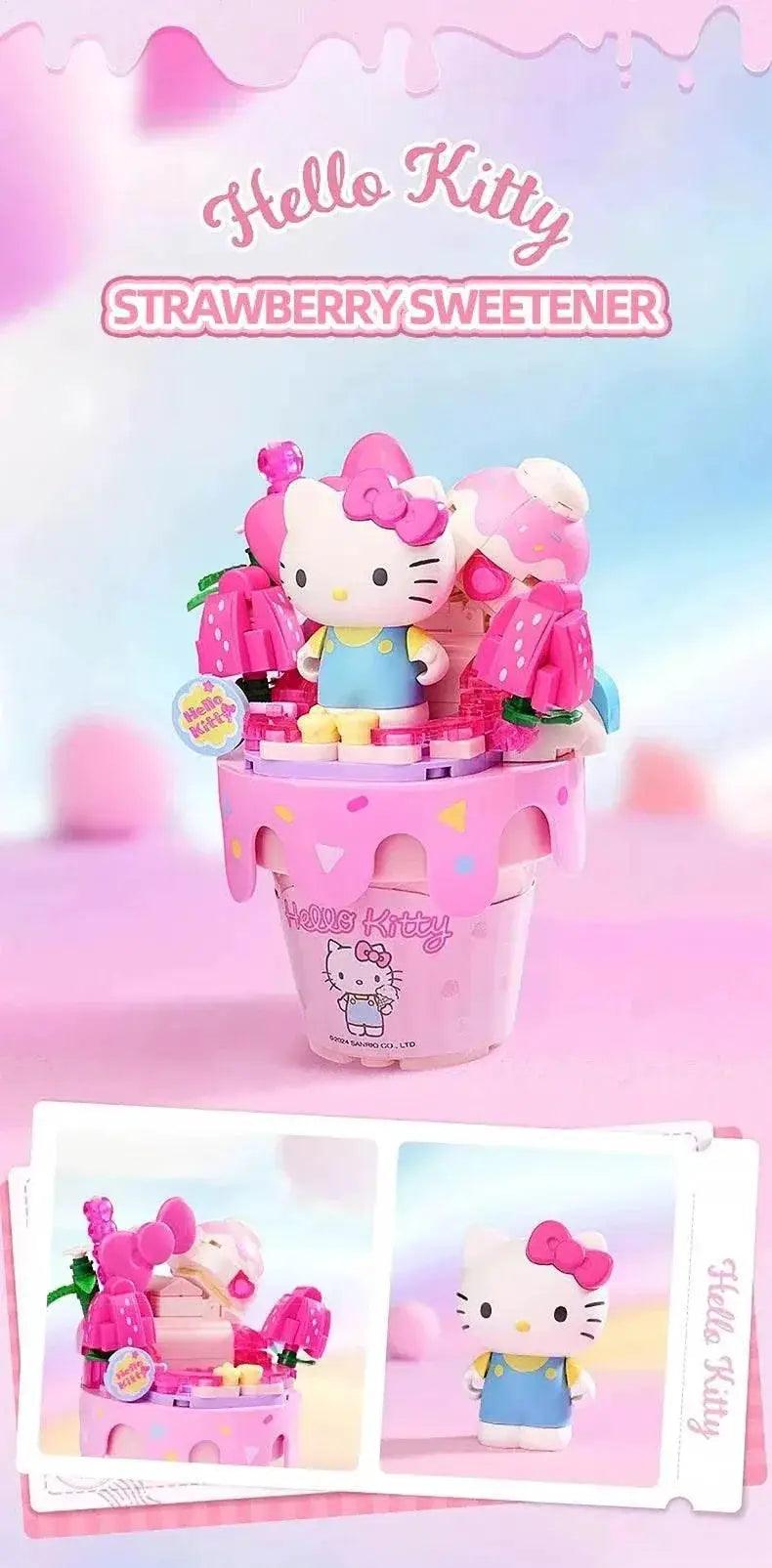  MOC Sanrio Series Ice Cream Cone Building Blocks Kids Toys Gift -  ToylandEU™