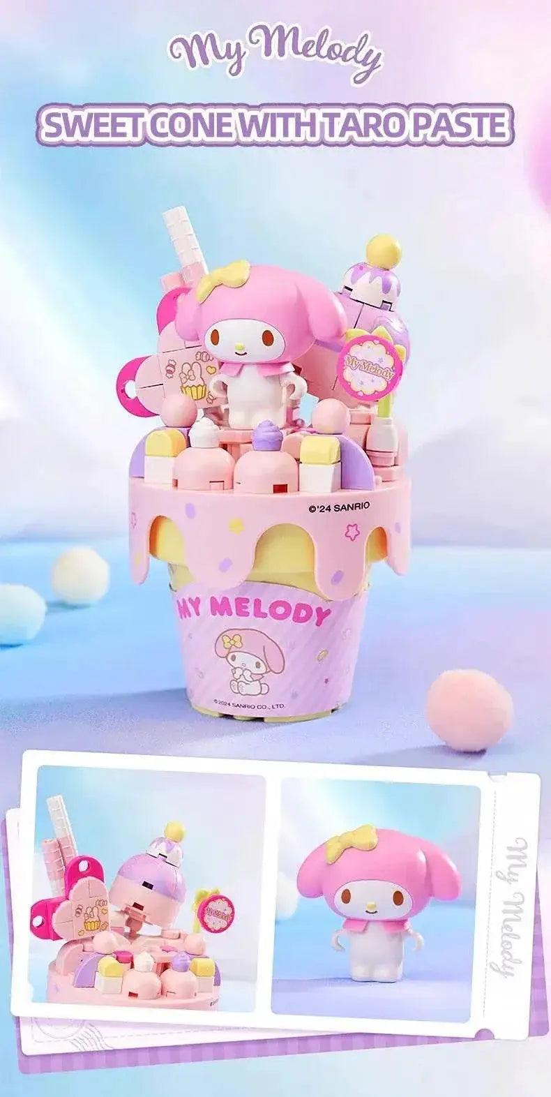  MOC Sanrio Series Ice Cream Cone Building Blocks Kids Toys Gift -  ToylandEU™