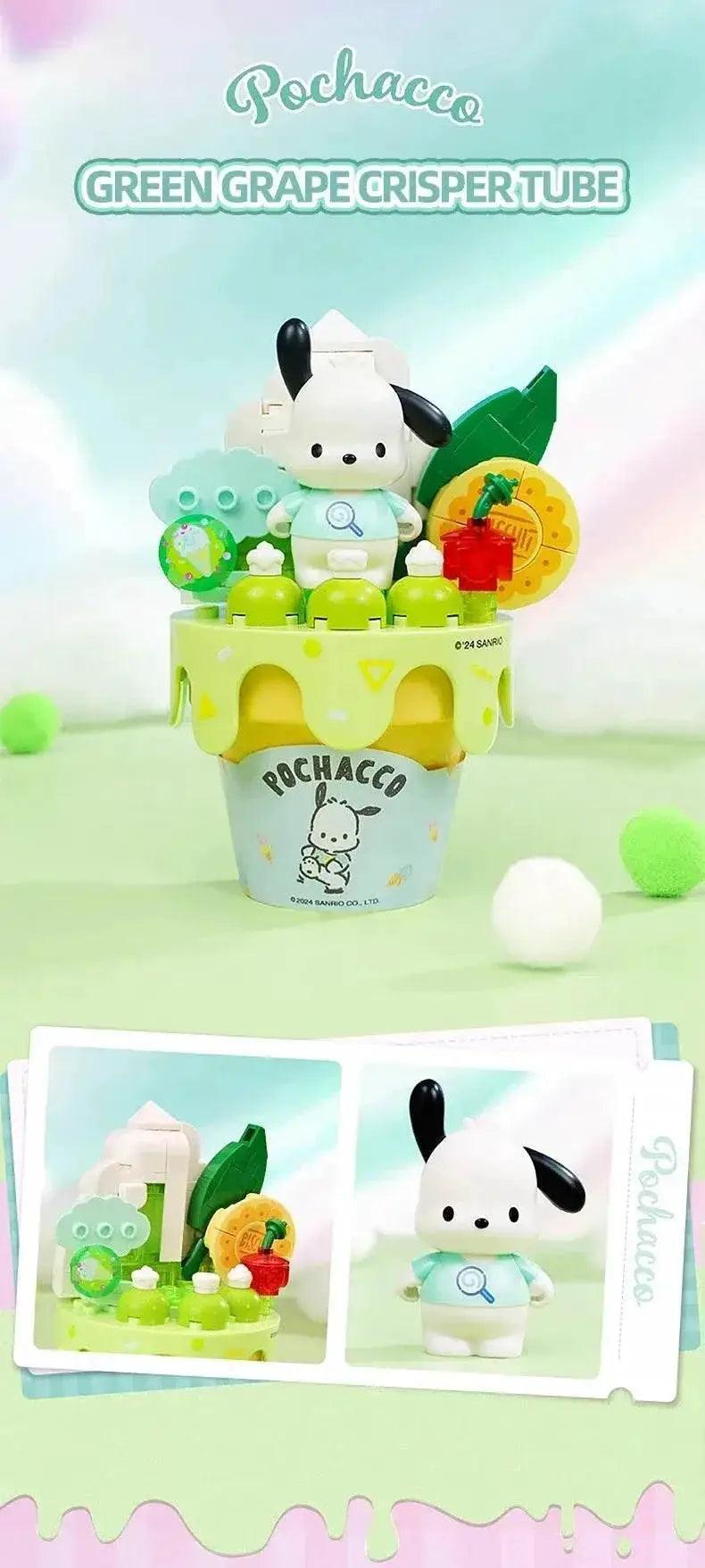  MOC Sanrio Series Ice Cream Cone Building Blocks Kids Toys Gift -  ToylandEU™